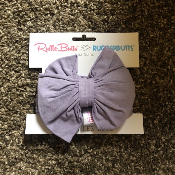 Ruffle Butts headband bow - Picture 1 of 2